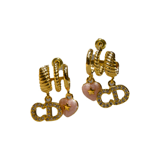 CD Heart Earring