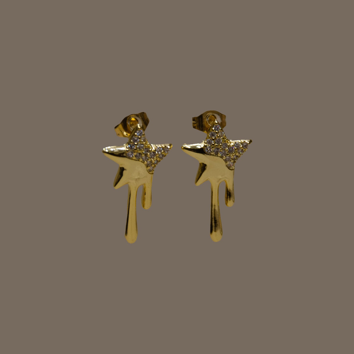 Star Drop Earrings