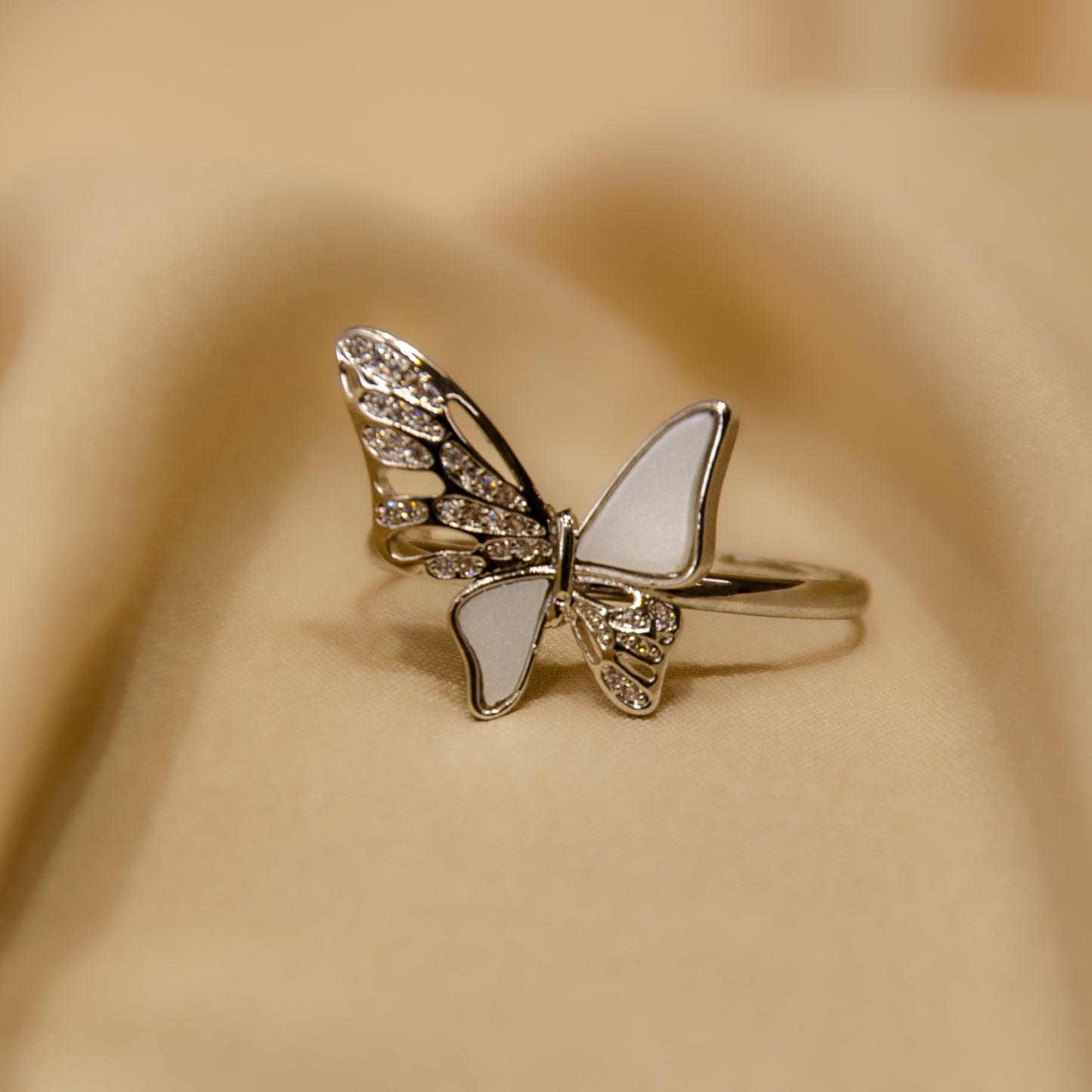 Silver Wings Ring
