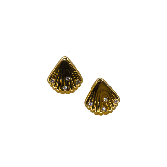 Shell Diamonds Earrings