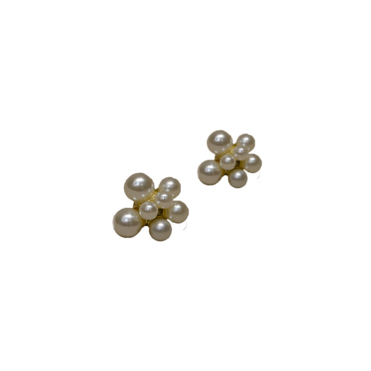 Studed Pearl Earrings