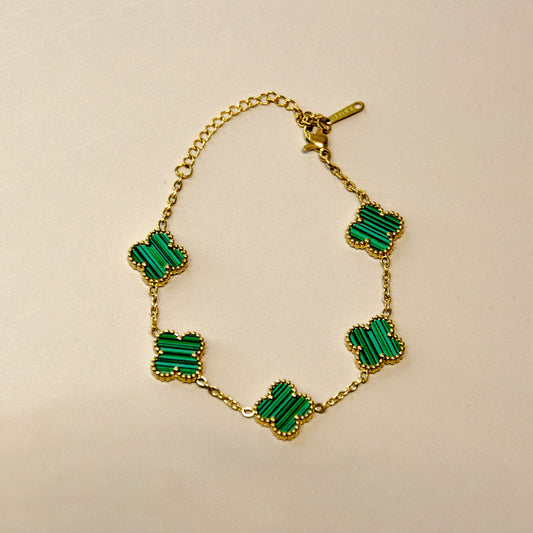 Green Clover Bracelet