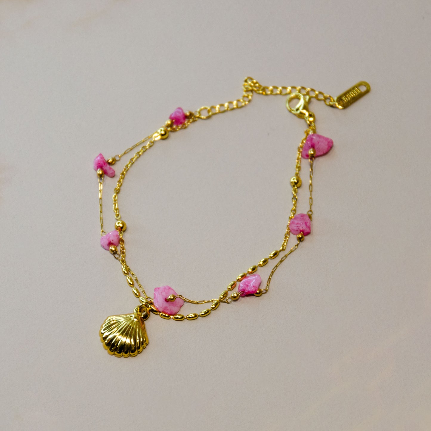 Pink Shell Bracelet